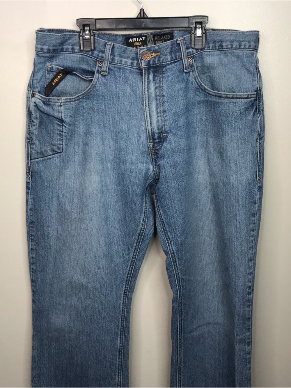 Ariat Rebar M4 Relaxed Boot Jeans Mens 34x34 - Picture 2 of 5